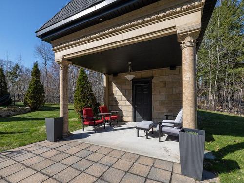 Aerial photo - 42 Rue De Cambridge, Hudson, QC - Outdoor With In Ground Pool