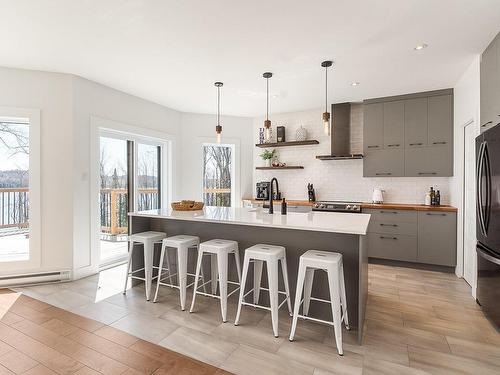 Kitchen - 251 Ch. Des Bosquets-Fleuris, Stanstead - Canton, QC - Indoor Photo Showing Kitchen With Upgraded Kitchen