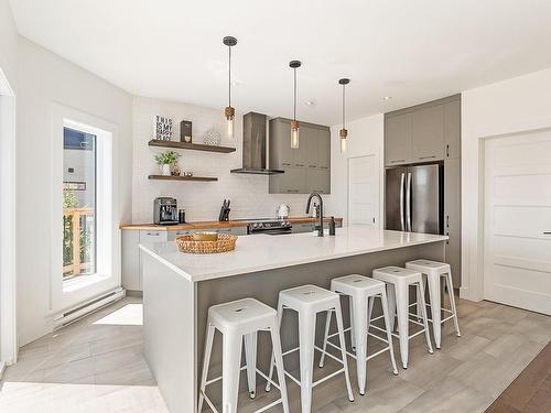 Kitchen - 251 Ch. Des Bosquets-Fleuris, Stanstead - Canton, QC - Indoor Photo Showing Kitchen With Upgraded Kitchen