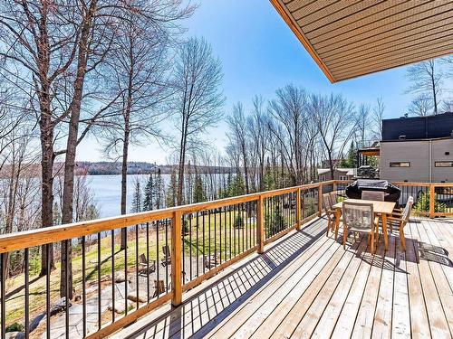 View - 251 Ch. Des Bosquets-Fleuris, Stanstead - Canton, QC - Outdoor With Deck Patio Veranda With Exterior