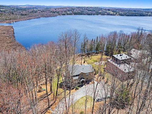 Aerial photo - 251 Ch. Des Bosquets-Fleuris, Stanstead - Canton, QC - Outdoor With Body Of Water With View