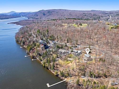 Photo aÃ©rienne - 251 Ch. Des Bosquets-Fleuris, Stanstead - Canton, QC - Outdoor With Body Of Water With View