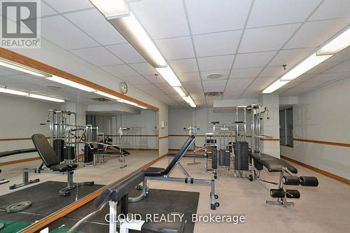 907 - 310 Mill Street, Brampton, ON - Indoor Photo Showing Gym Room