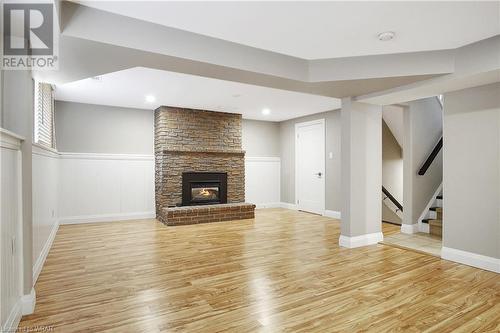 260 Johanna Drive, Cambridge, ON - Indoor Photo Showing Living Room With Fireplace