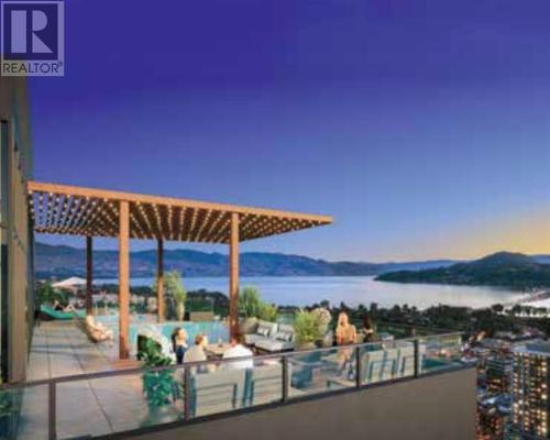 1488 Bertram Street Unit# 1010, Kelowna, BC - Outdoor With Body Of Water With View