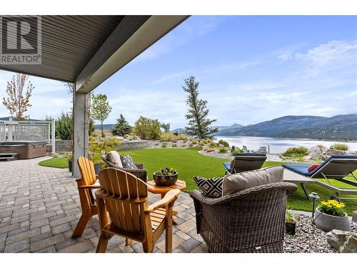 8856 Somerset Place, Vernon, BC - Outdoor With Body Of Water With Deck Patio Veranda With Exterior