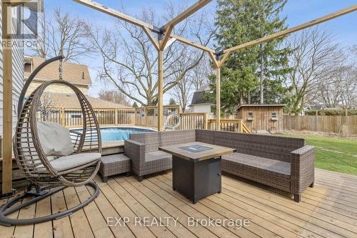 540 Wellington Avenue S, North Perth, ON - Outdoor With Deck Patio Veranda With Exterior