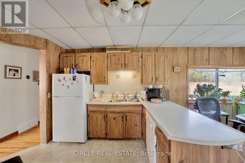 2990 Front Road, Lasalle, ON - Indoor Photo Showing Kitchen With Double Sink