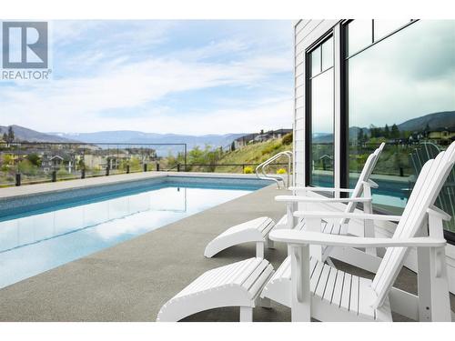 461 Swan Drive, Kelowna, BC - Outdoor With In Ground Pool With View