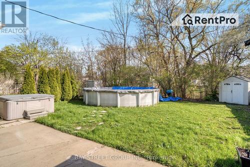 332 Melores Drive, Burlington, ON - Outdoor With Above Ground Pool With Backyard