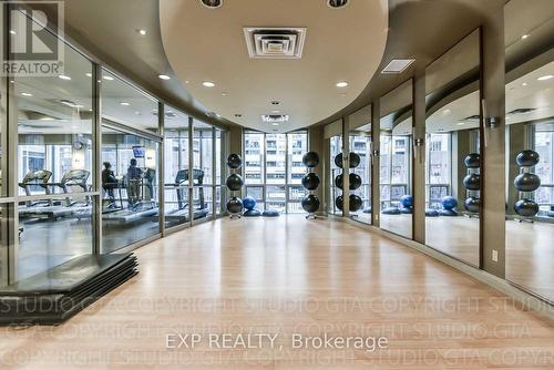 2208 - 761 Bay Street, Toronto, ON - Indoor Photo Showing Gym Room