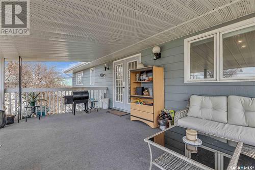 203 2Nd Street E, Wilkie, SK - Outdoor With Deck Patio Veranda With Exterior