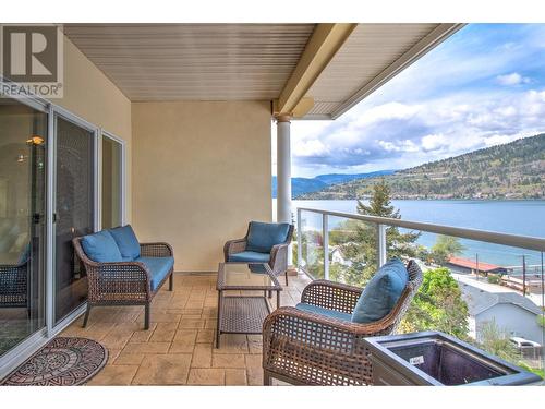 7922 Okanagan Landing Road Unit# 602, Vernon, BC - Outdoor With Body Of Water With Deck Patio Veranda With Exterior