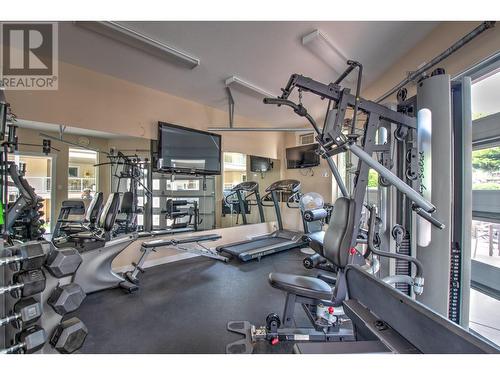 7922 Okanagan Landing Road Unit# 602, Vernon, BC - Indoor Photo Showing Gym Room