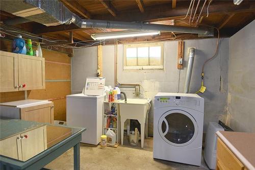 45 Dalhousie Avenue, Hamilton, ON - Indoor Photo Showing Laundry Room