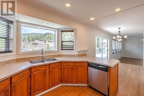 12594 Sunset Place, Summerland, BC - Indoor Photo Showing Kitchen With Double Sink