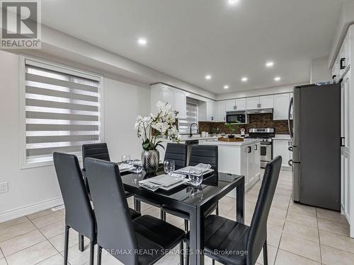 8 River Heights Drive, Brampton (Bram East), ON - Indoor Photo Showing Dining Room