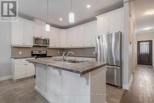815 Baker Avenue S, North Perth, ON - Indoor Photo Showing Kitchen With Double Sink With Upgraded Kitchen