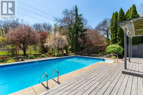 273 Riverview Boulevard, St. Catharines, ON - Outdoor With In Ground Pool With Backyard