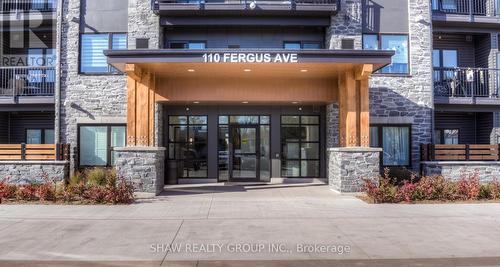 416 - 110 Fergus Avenue, Kitchener, ON - Outdoor With Facade