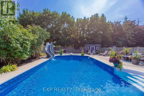 57 Glen Dhu Drive, Whitby, ON - Outdoor With In Ground Pool With Backyard