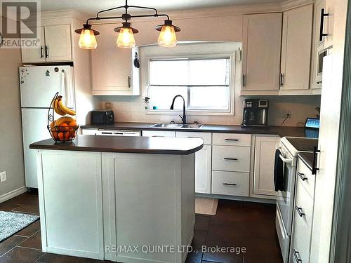 164 Herchimer Avenue, Belleville, ON - Indoor Photo Showing Kitchen With Double Sink