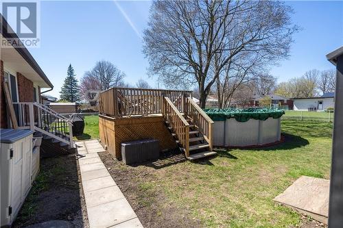 1707 Peter Street, Cornwall, ON - Outdoor With Above Ground Pool