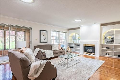 3402 Frederick Avenue|Unit #8, Vineland, ON - Indoor Photo Showing Living Room With Fireplace