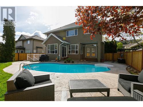868 Arbor View Drive, Kelowna, BC - Outdoor With In Ground Pool With Deck Patio Veranda With Backyard