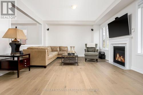 132 Drexler Avenue, Guelph/Eramosa, ON - Indoor Photo Showing Living Room With Fireplace