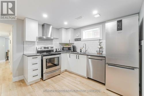 107 Winchester Boulevard, Hamilton, ON - Indoor Photo Showing Kitchen With Stainless Steel Kitchen