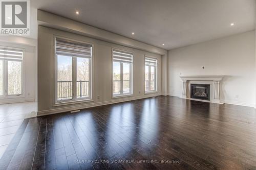 300 Forest Creek Drive, Kitchener, ON - Indoor Photo Showing Living Room With Fireplace