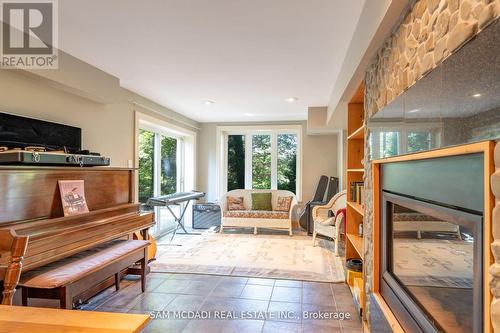 1500 Trenholme Drive, Mississauga, ON - Indoor With Fireplace