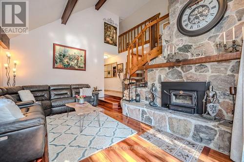20 Ash Street, Guelph/Eramosa, ON - Indoor Photo Showing Living Room With Fireplace