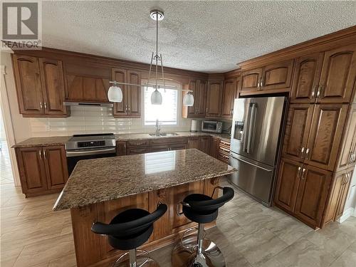 65 Des Champs Street, Lamèque, NB - Indoor Photo Showing Kitchen With Double Sink