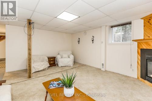 129 Moreau Parkway, Tiny, ON - Indoor With Fireplace