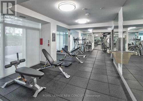 907 - 400 Adelaide Street E, Toronto, ON - Indoor Photo Showing Gym Room