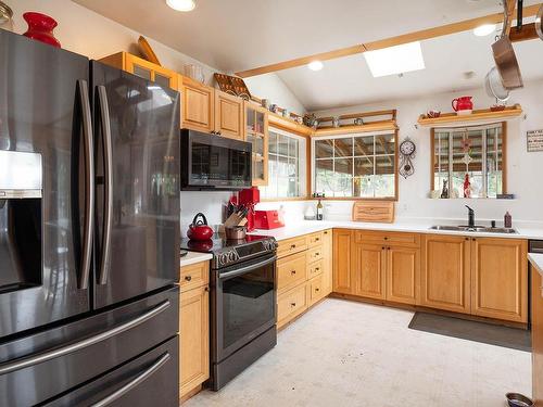 956 Barber Rd, Clearwater, BC - Indoor Photo Showing Kitchen With Double Sink