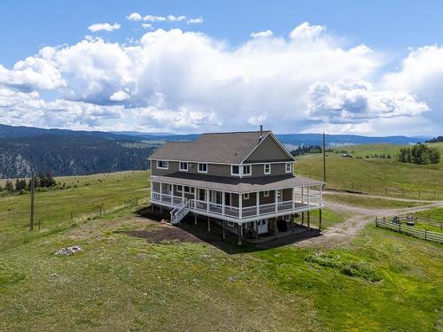 4860 Jackson Road, Kamloops, BC - Outdoor With Deck Patio Veranda With View