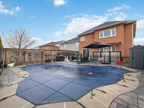 1330 Aldergrove Dr, Oshawa, ON - Outdoor With In Ground Pool With Deck Patio Veranda With Exterior