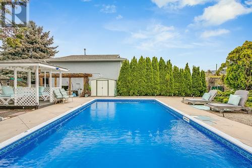 1100 Crown Street, Kelowna, BC - Outdoor With In Ground Pool