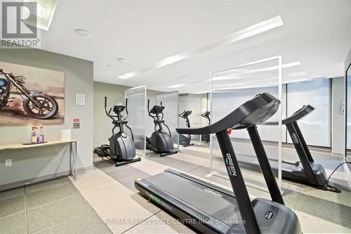 1015 - 39 Annie Craig Drive, Toronto, ON - Indoor Photo Showing Gym Room