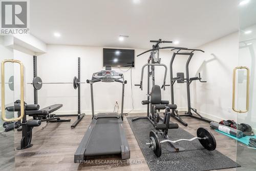 212 Valleyview Drive, Hamilton, ON - Indoor Photo Showing Gym Room