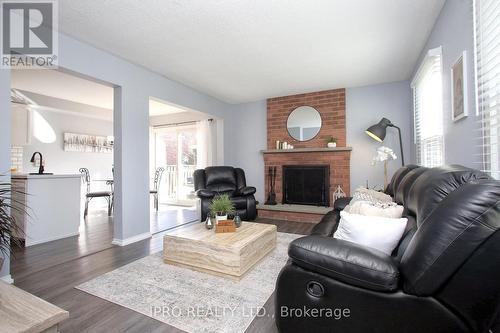1501 Napanee Road, Pickering, ON - Indoor Photo Showing Living Room With Fireplace