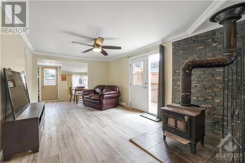 135 Bayview Drive, Constance Bay, ON - Indoor With Fireplace
