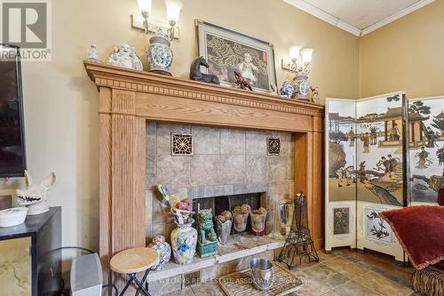 14149 Fourth Line, Milton, ON - Indoor With Fireplace