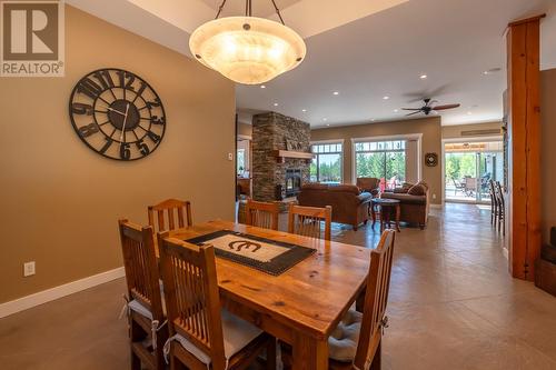 896 Raven Hill Road, Osoyoos, BC - Indoor Photo Showing Dining Room