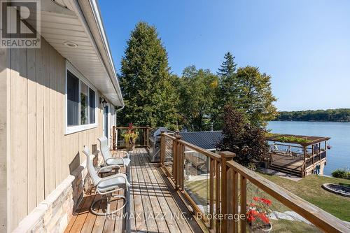 825 Southview Drive, Otonabee-South Monaghan, ON - Outdoor With Body Of Water With Deck Patio Veranda