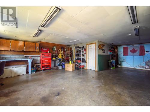 6223 Rimer Road, Vernon, BC - Indoor Photo Showing Garage