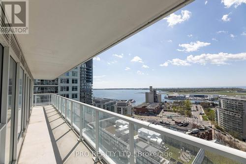 2311 - 19 Bathurst Street, Toronto, ON - Outdoor With Body Of Water With Balcony With View With Exterior
